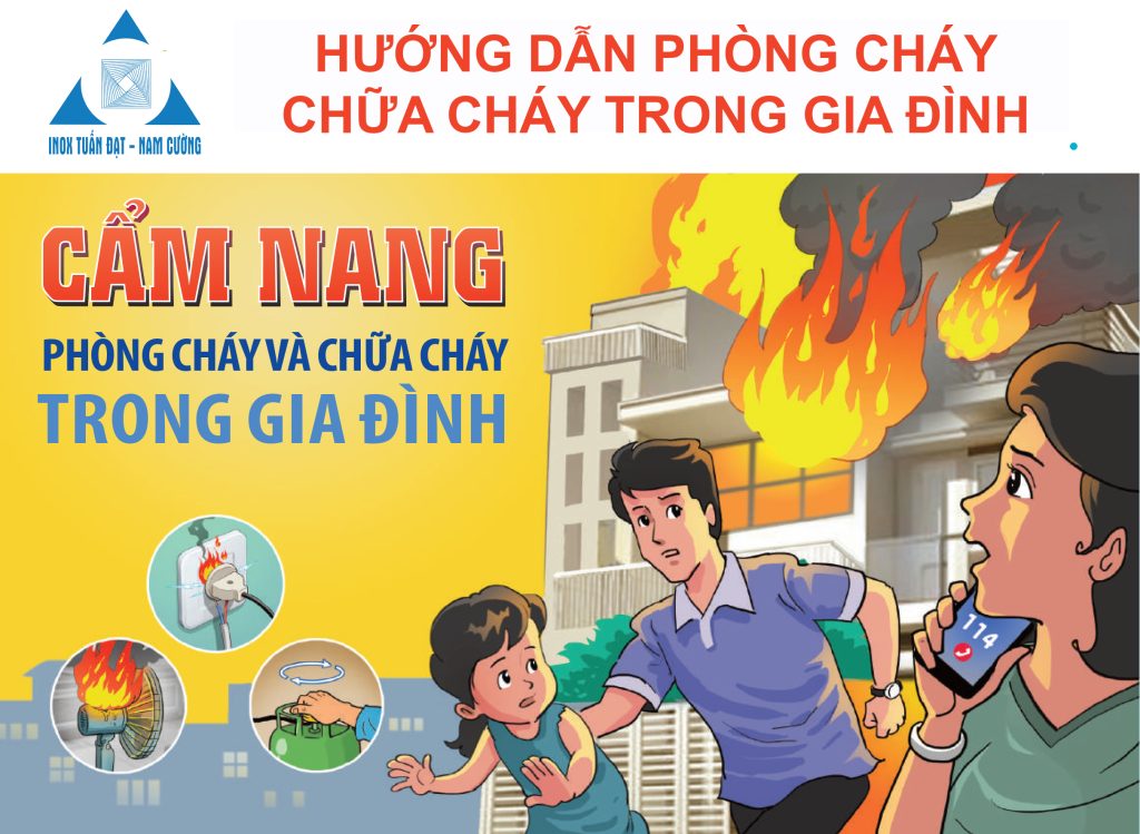 Cẩm nang Phòng cháy chữa cháy trong gia đình